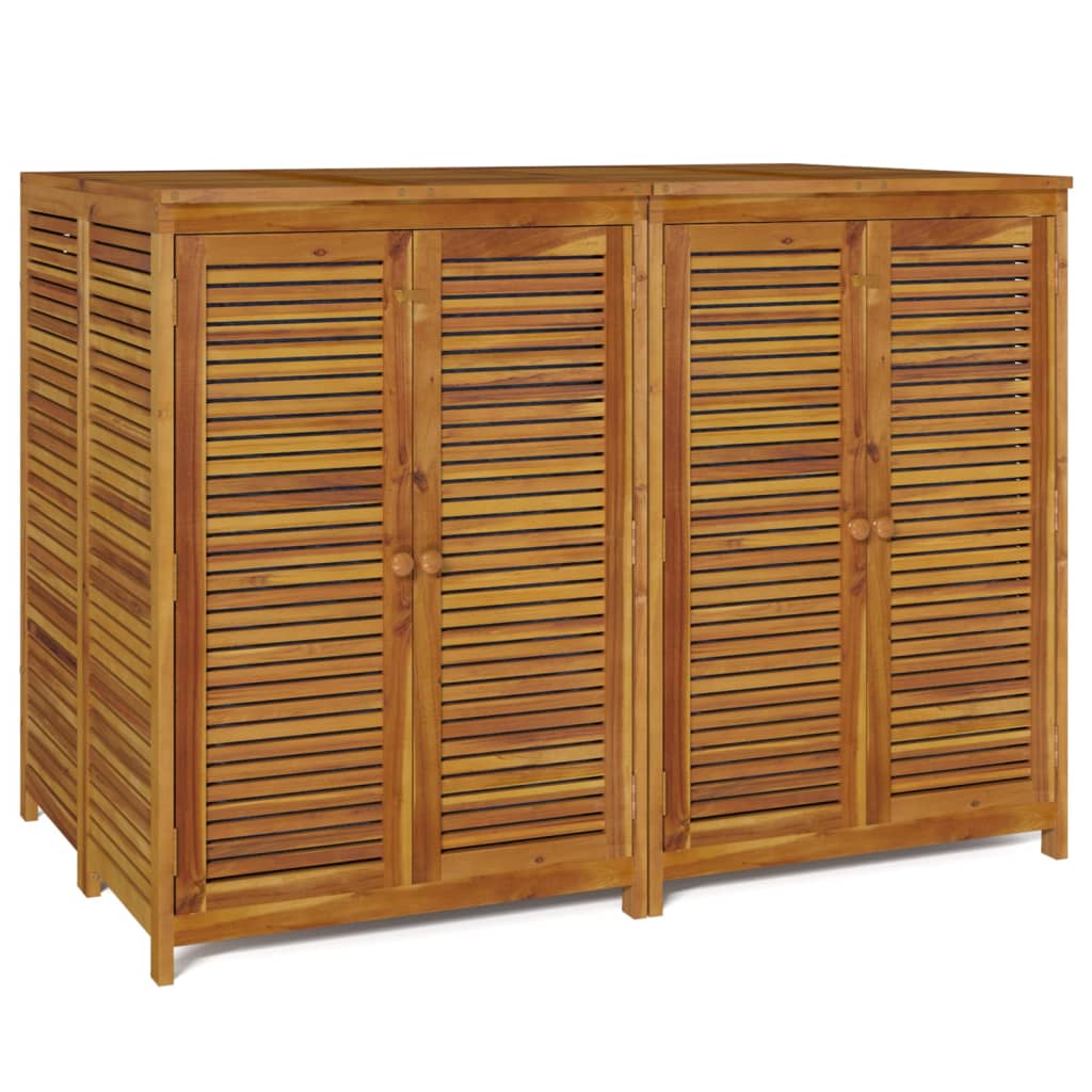 Patio Storage Box 55.1"x34.3"x40.9" Solid Wood Acacia