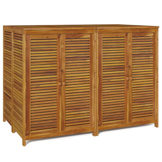 Patio Storage Box 55.1"x34.3"x40.9" Solid Wood Acacia