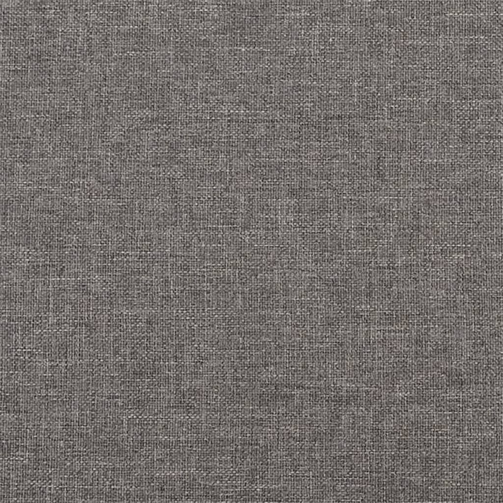 Sofa Chair with Footstool Dark Gray 23.6" Fabric