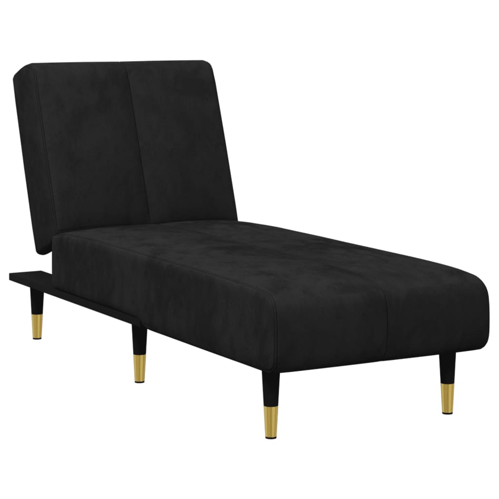 2 Piece Sofa Set Black Velvet