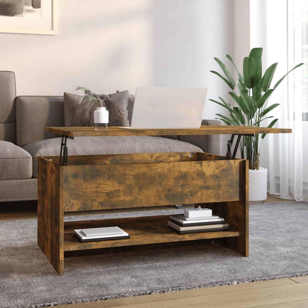 Coffee Table Gray Sonoma 31.5"x19.7"x15.7" Engineered Wood