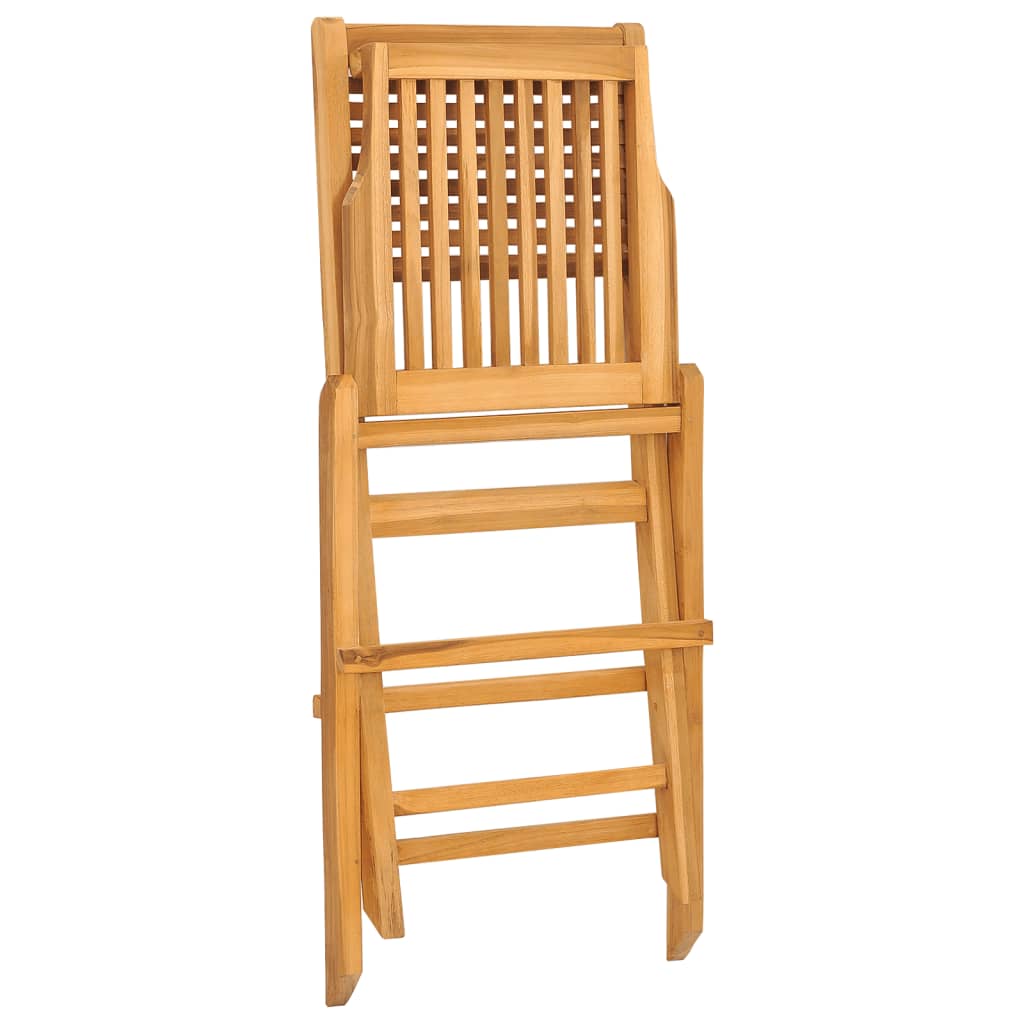 Folding Patio Chairs 2 pcs 18.5"x24.4"x35.4" Solid Wood Teak