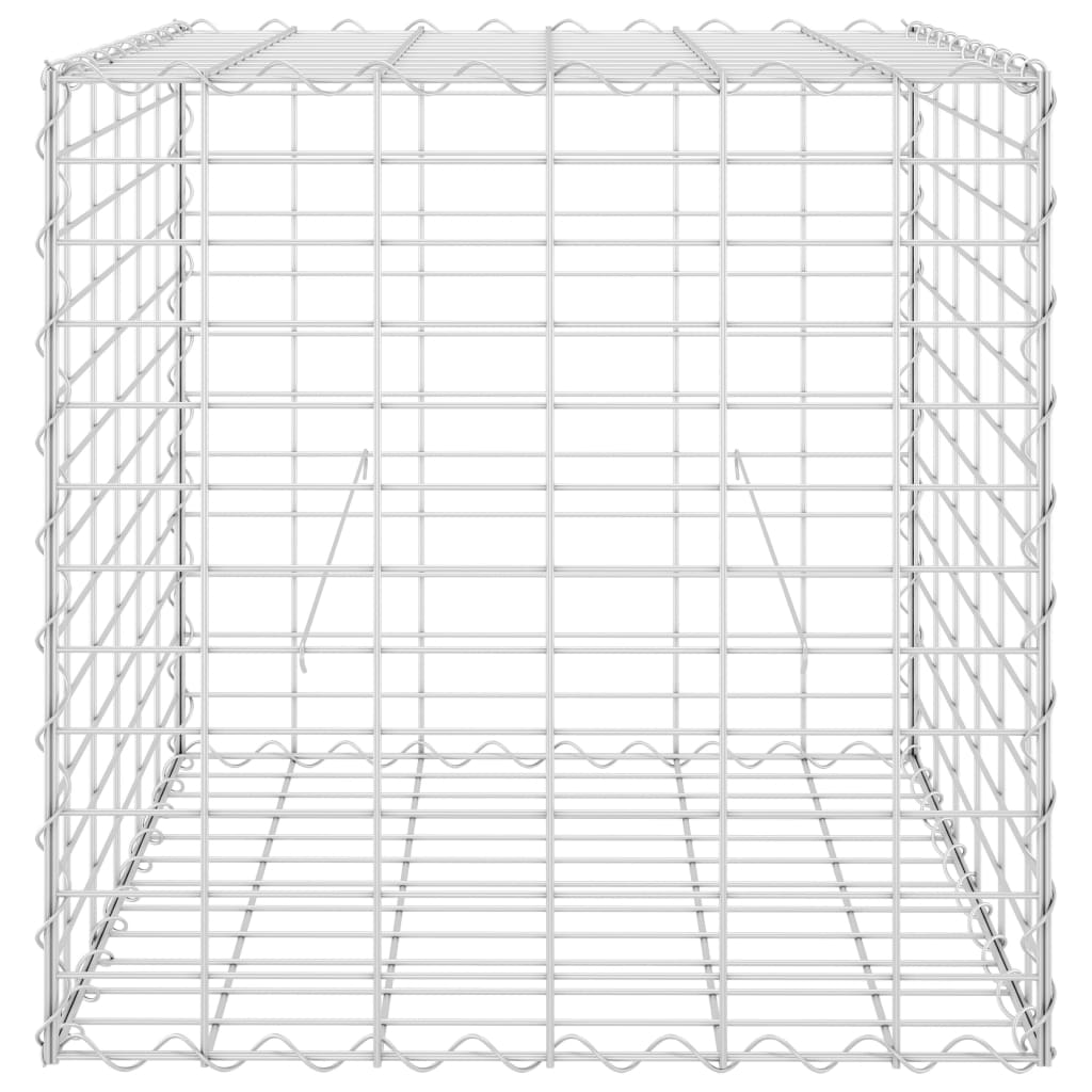 Cube Gabion Raised Bed Steel Wire 23.6"x23.6"x23.6"