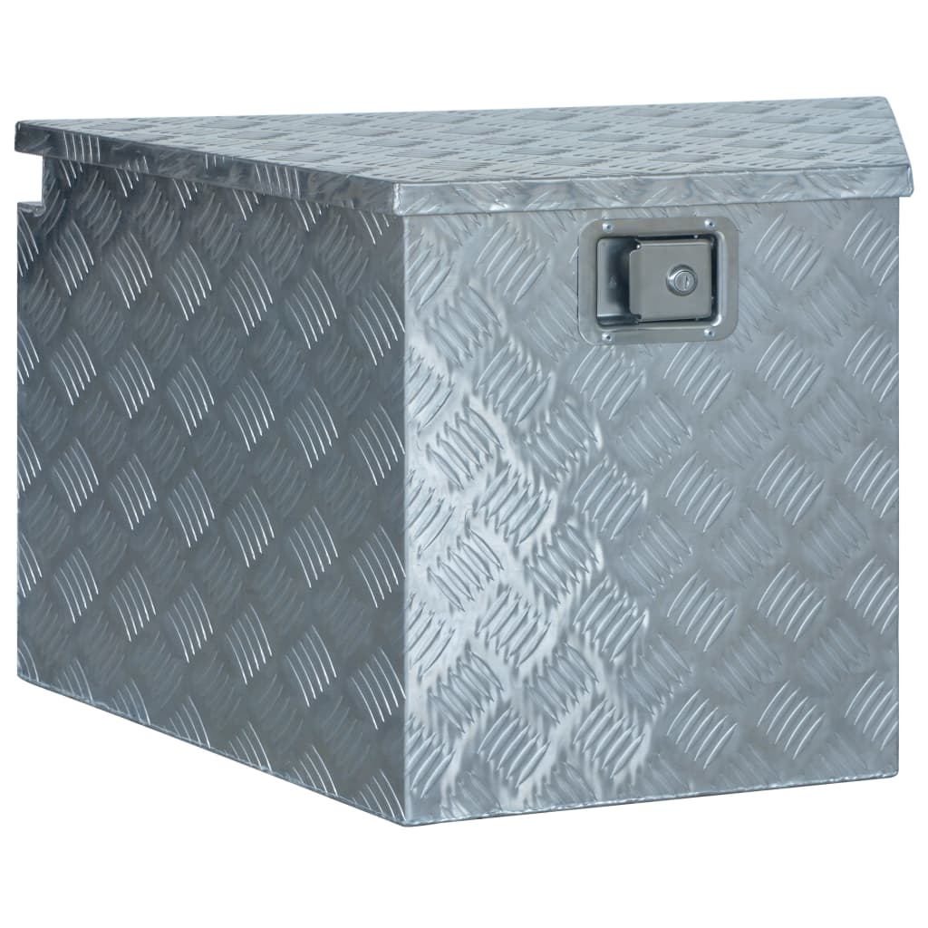 Aluminum Box 29"/15"x16.1"x18.1" Silver