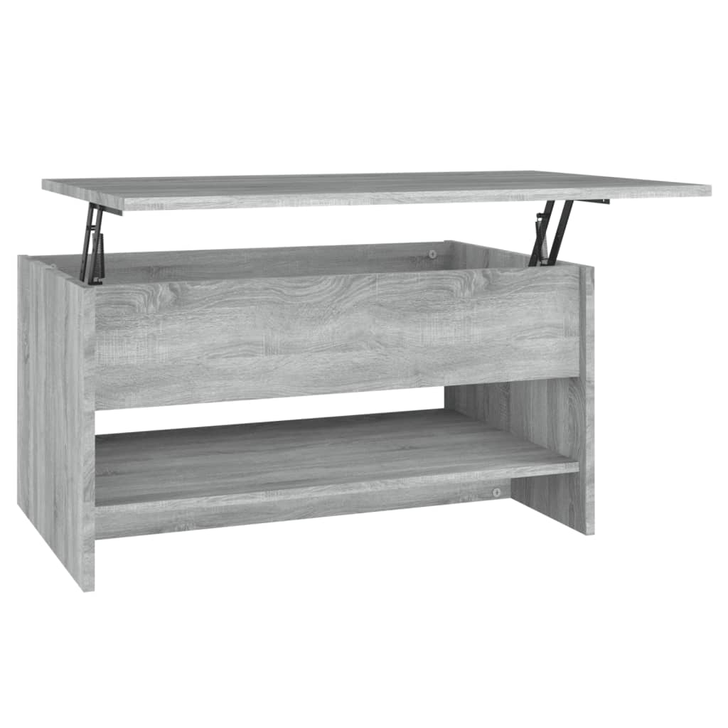 Coffee Table Gray Sonoma 31.5"x19.7"x15.7" Engineered Wood