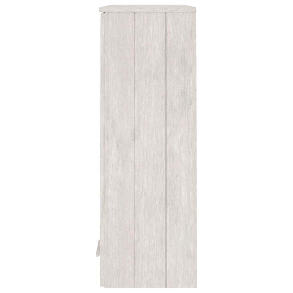 Top for Highboard HAMAR White 33.5"x13.8"x39.4" Solid Wood Pine