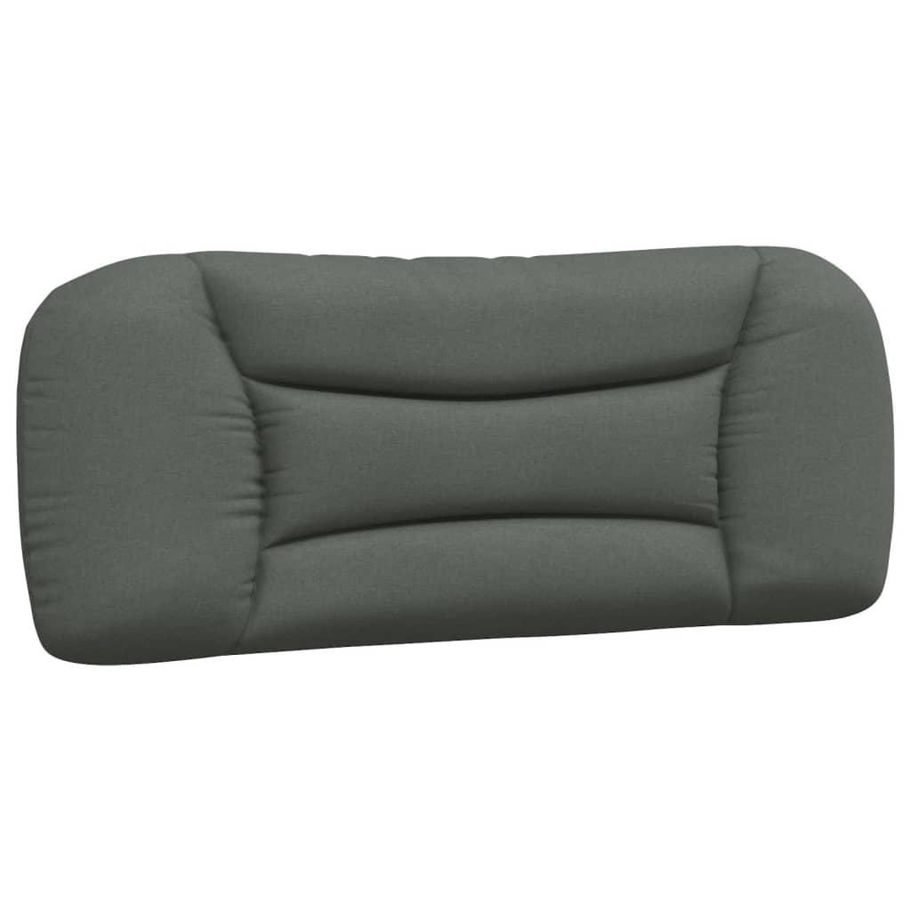 Headboard Cushion Dark Gray 39.4" Fabric