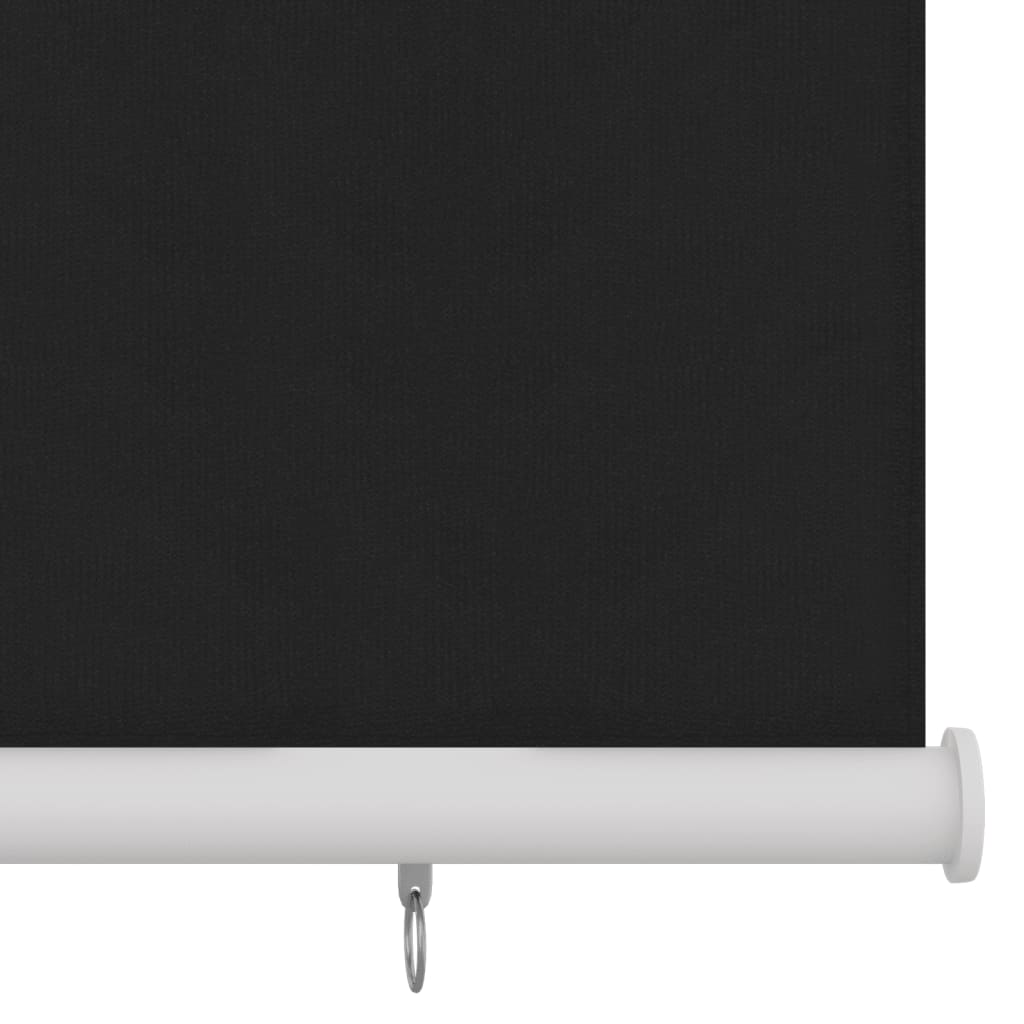 Outdoor Roller Blind 39.4"x55.1" Black