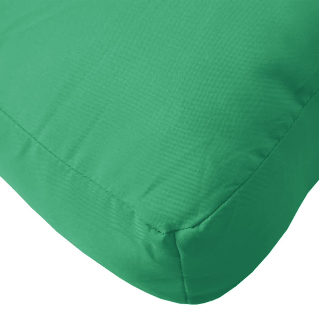 Pallet Cushion Green 27.6"x15.7"x4.7" Fabric