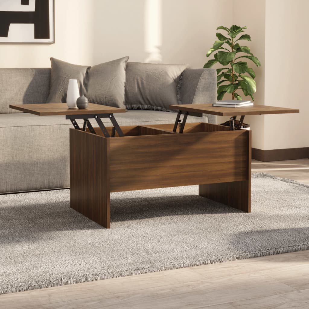 Coffee Table Sonoma Oak 31.5"x19.7"x16.7" Engineered Wood