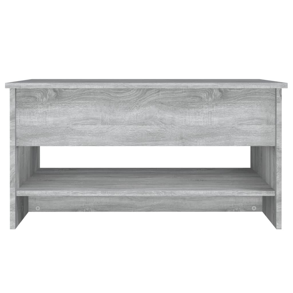 Coffee Table Gray Sonoma 31.5"x19.7"x15.7" Engineered Wood