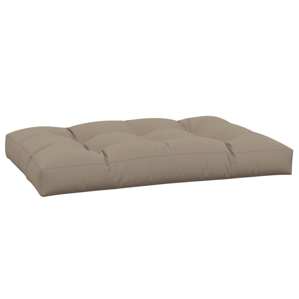 Pallet Cushion Taupe 47.2"x31.5"x4.7" Fabric