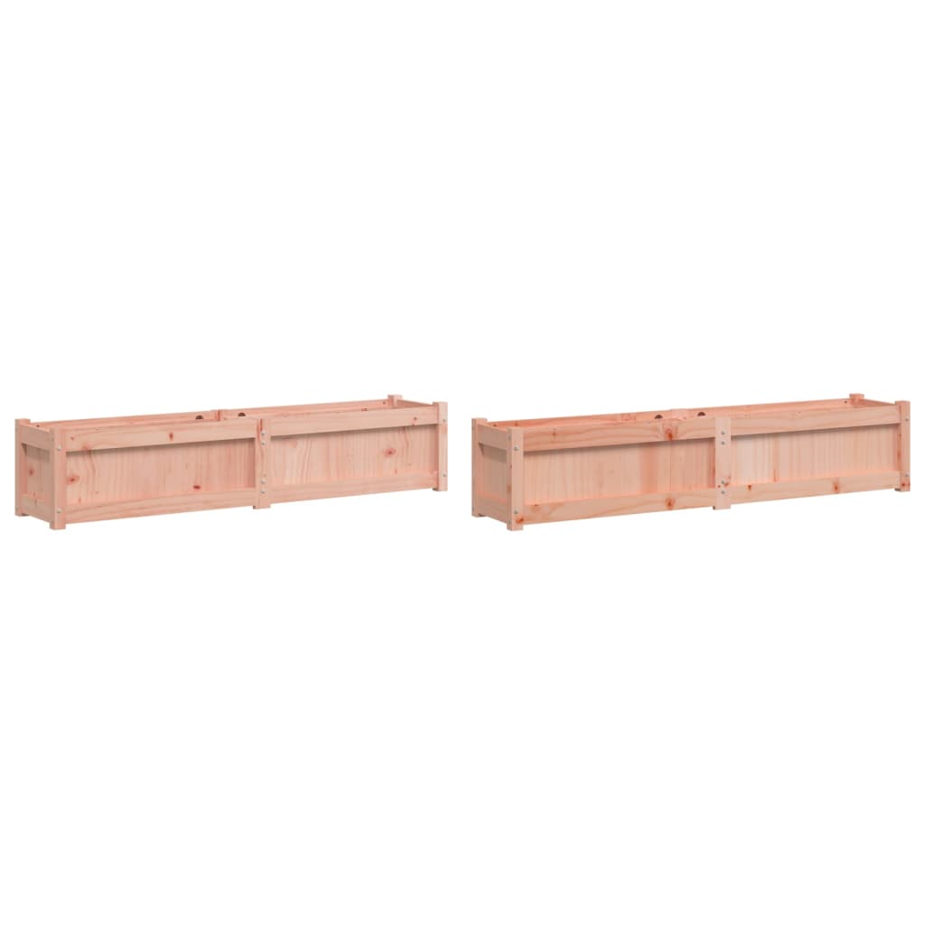 Garden Planters 2 pcs Solid Wood Douglas