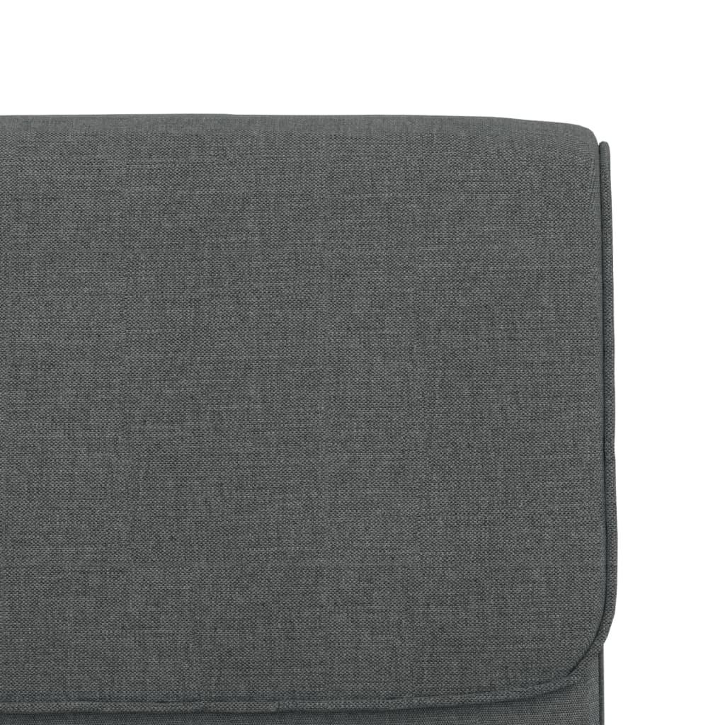 Lounge Chair Dark Gray 21.7"x25.2"x31.5" Fabric