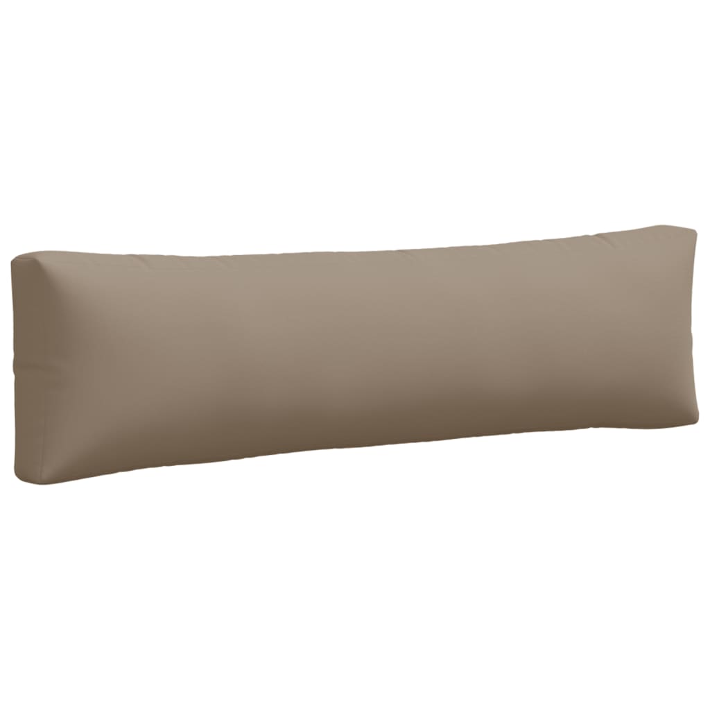 Pallet Cushions 2 pcs Taupe Fabric