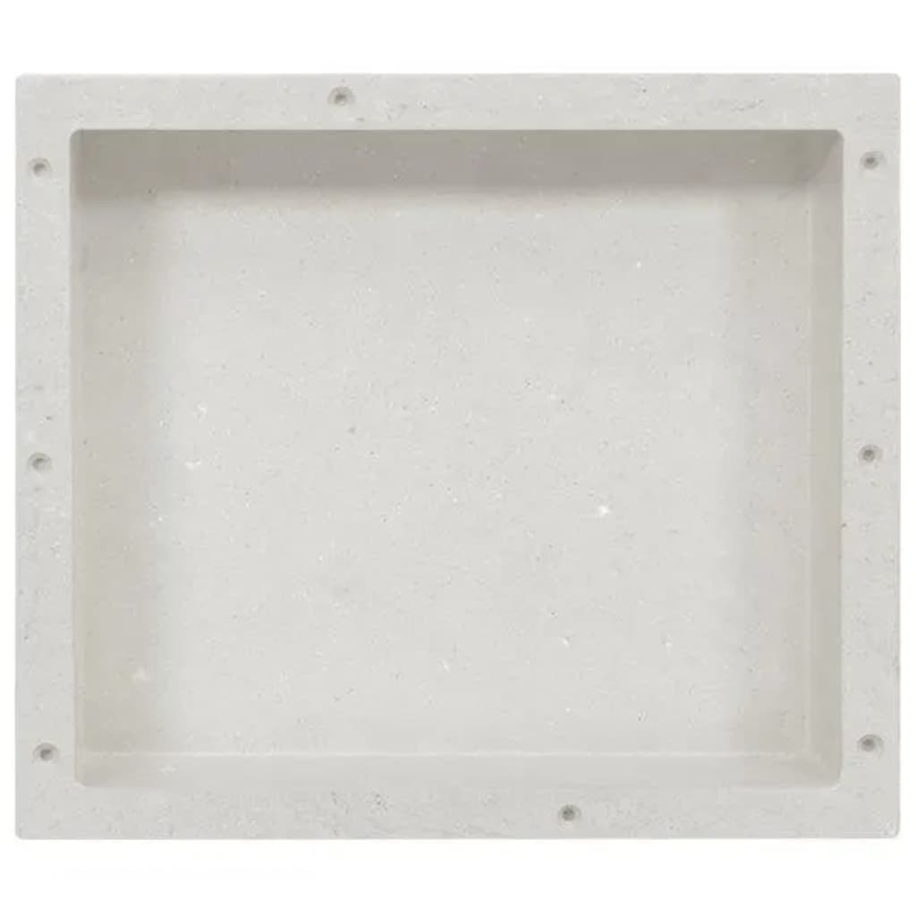 Shower Niche Matt White 16.1"x14.2"x3.9"