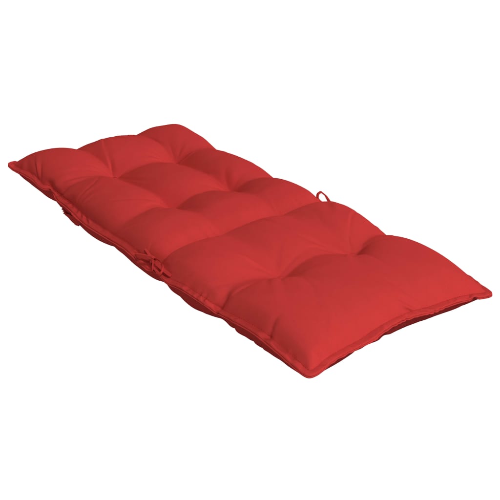 Highback Chair Cushions 6 pcs Red Oxford Fabric