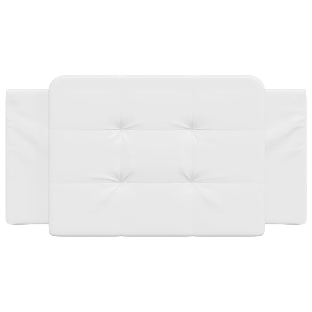 Headboard Cushion White 39.4" Faux Leather