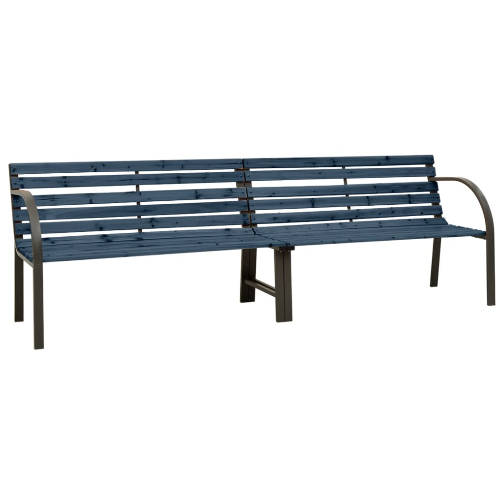 Twin Patio Bench 94.9" Chinese Fir Wood