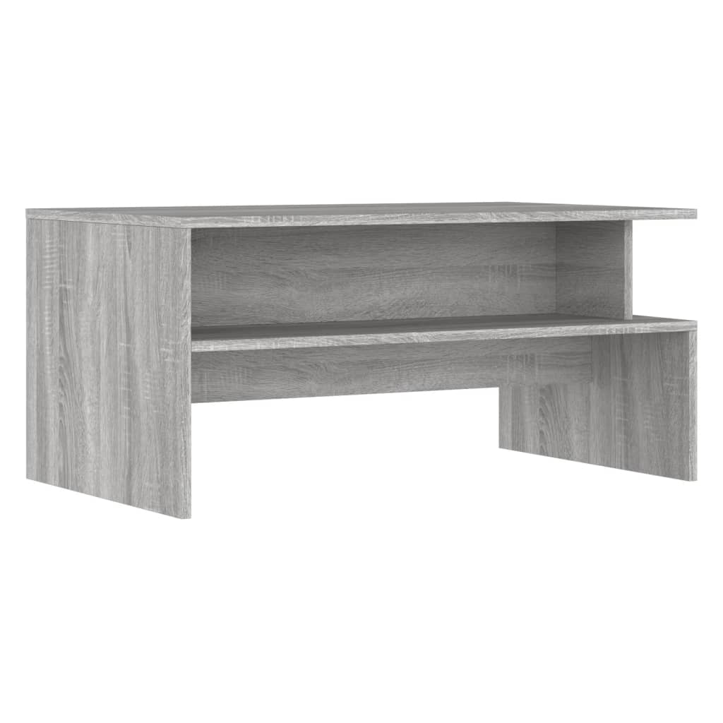 Coffee Table Gray Sonoma 35.4"x21.7"x16.7" Engineered Wood