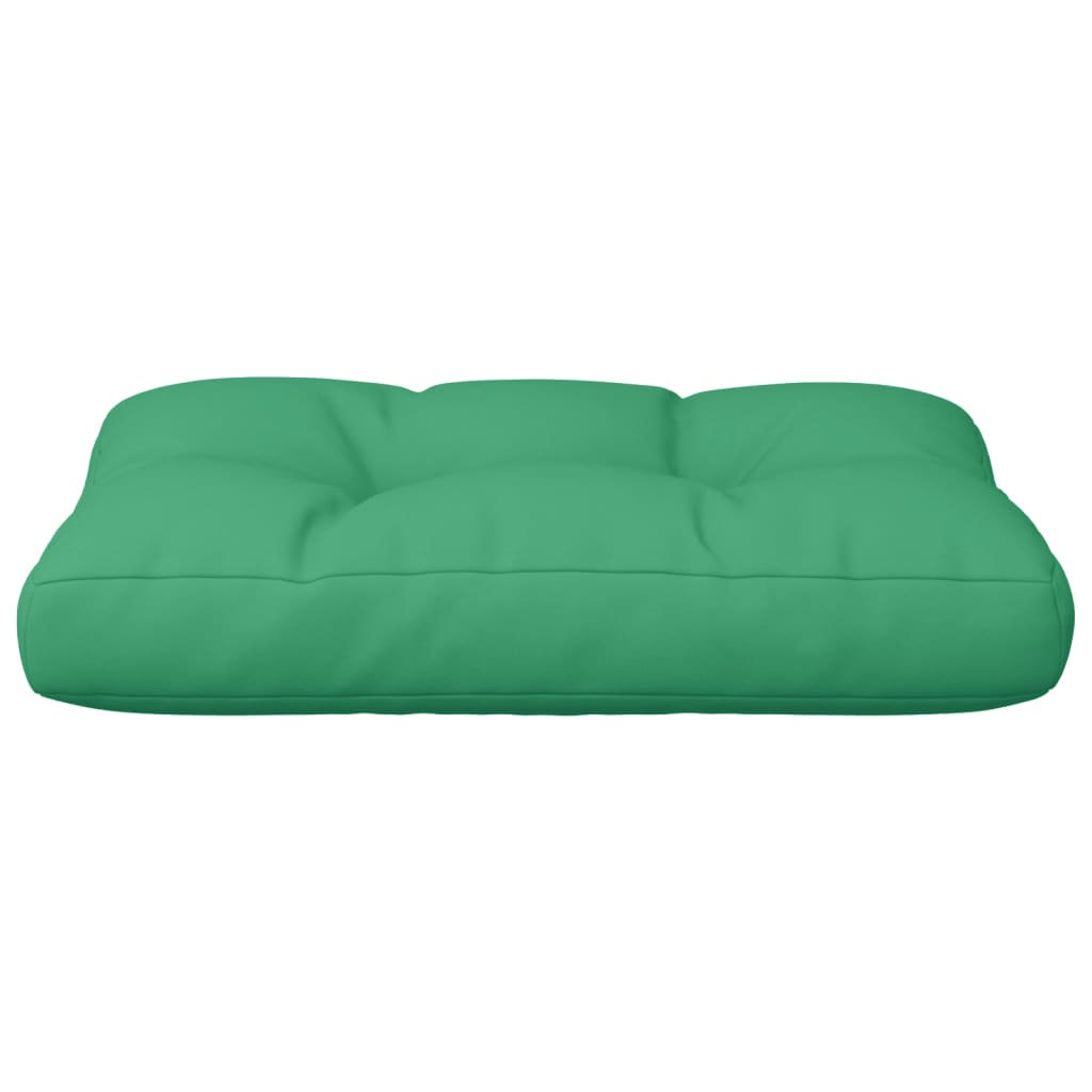 Pallet Cushion Green 23.6"x15.7"x4.7" Fabric