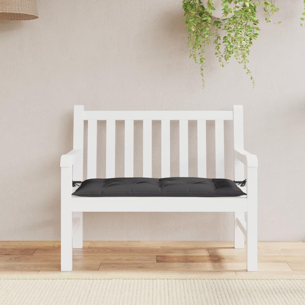 Garden Bench Cushion Anthracite 59.1"x19.7"x2.8" Oxford Fabric