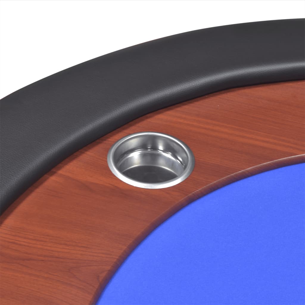 10-player-poker-table-with-dealer-area-and-chip-tray-blue At Willow and Wine USA!