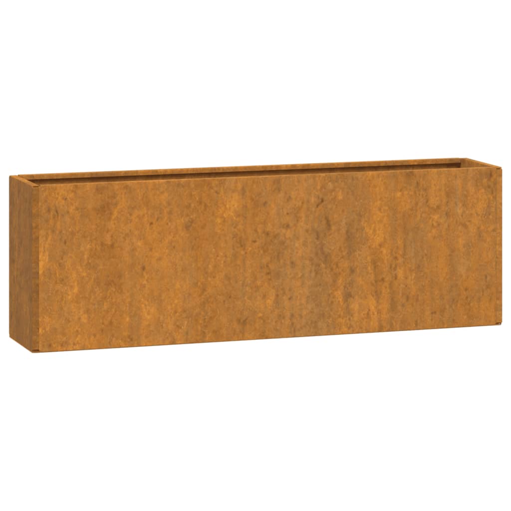 wall-planters-2-pcs-rusty-corten-steel-20-9-x3-9-x6-7 At Willow and Wine USA!