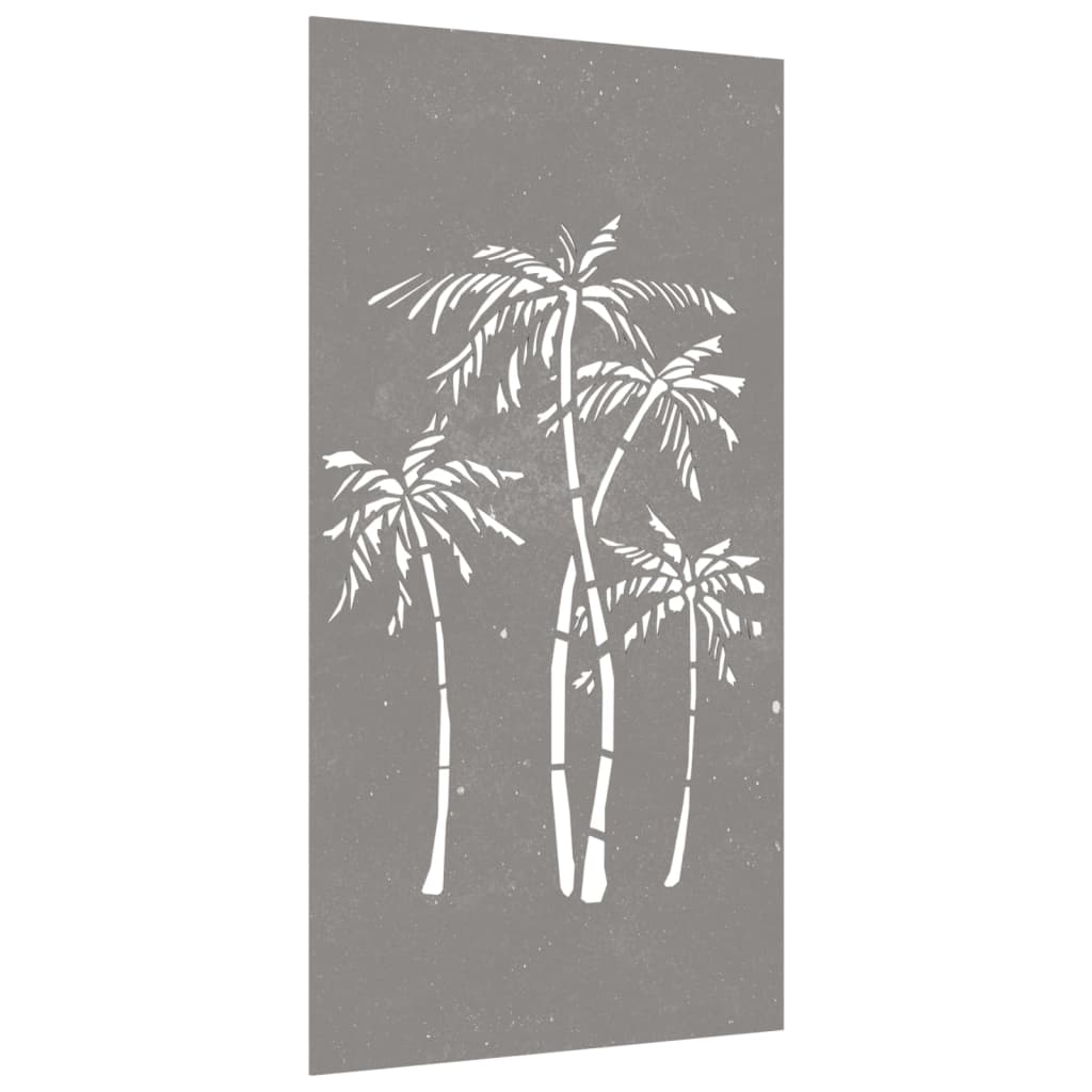 patio-wall-decoration-41-3-x21-7-corten-steel-palm-tree-design At Willow and Wine USA!