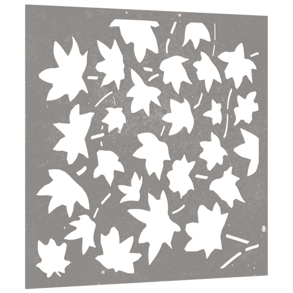 patio-wall-decoration-21-7-x21-7-corten-steel-maple-leaf-design At Willow and Wine USA!