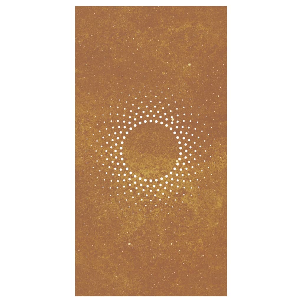 patio-wall-decoration-41-3-x21-7-corten-steel-sun-design At Willow and Wine USA!