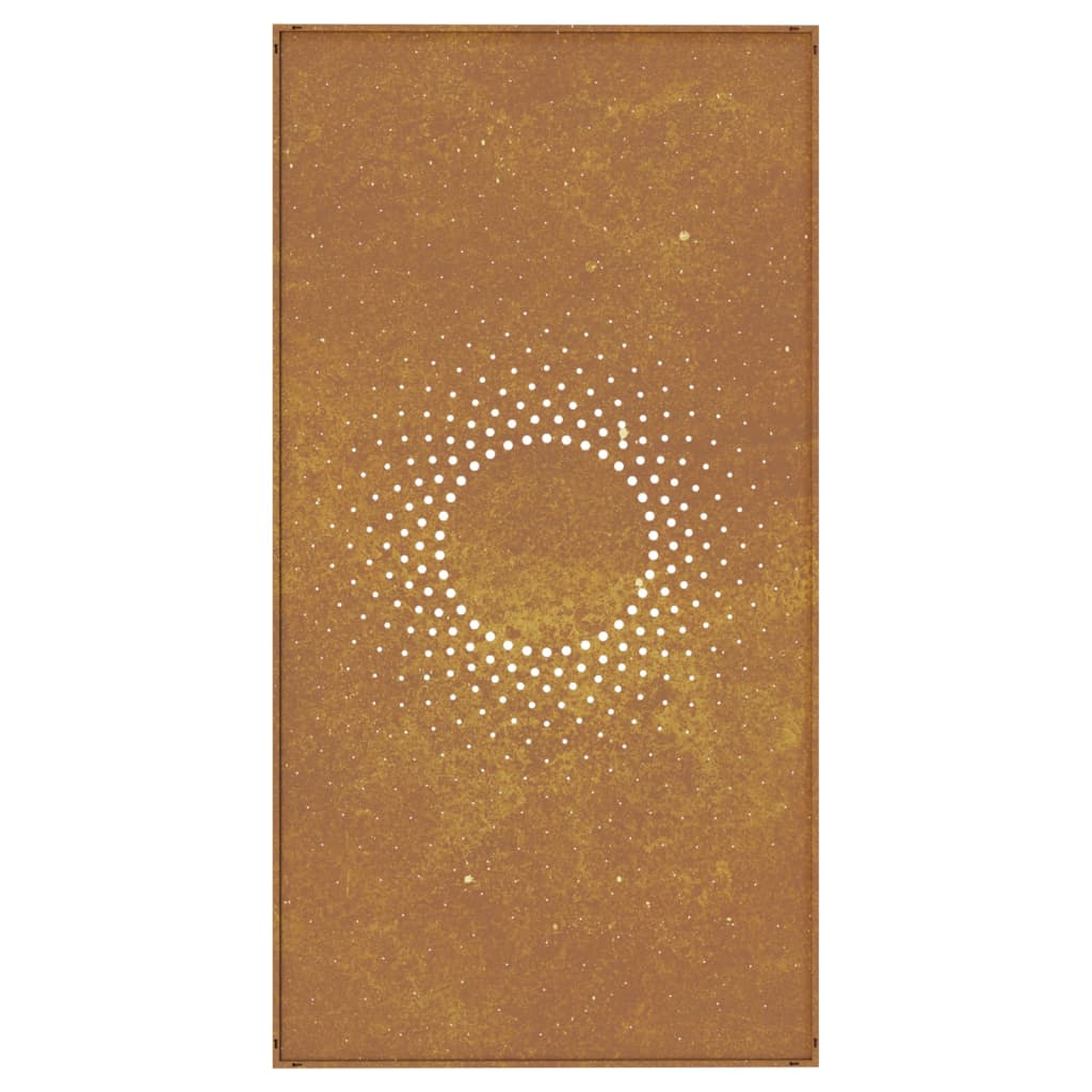 patio-wall-decoration-41-3-x21-7-corten-steel-sun-design At Willow and Wine USA!