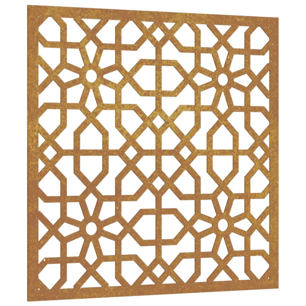 patio-wall-decoration-21-7-x21-7-corten-steel-moorish-design At Willow and Wine USA!