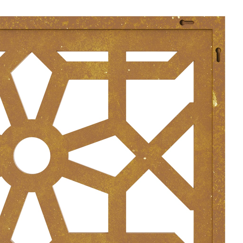 patio-wall-decoration-21-7-x21-7-corten-steel-moorish-design At Willow and Wine USA!