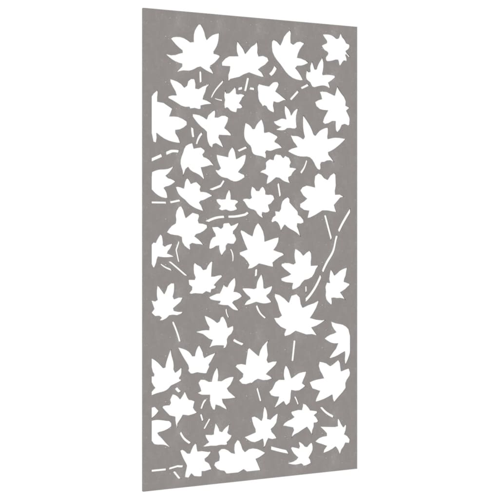 patio-wall-decoration-41-3-x21-7-corten-steel-maple-leaf-design At Willow and Wine USA!