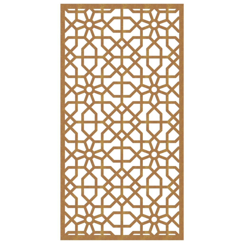 patio-wall-decoration-41-3-x21-7-corten-steel-moorish-design At Willow and Wine USA!