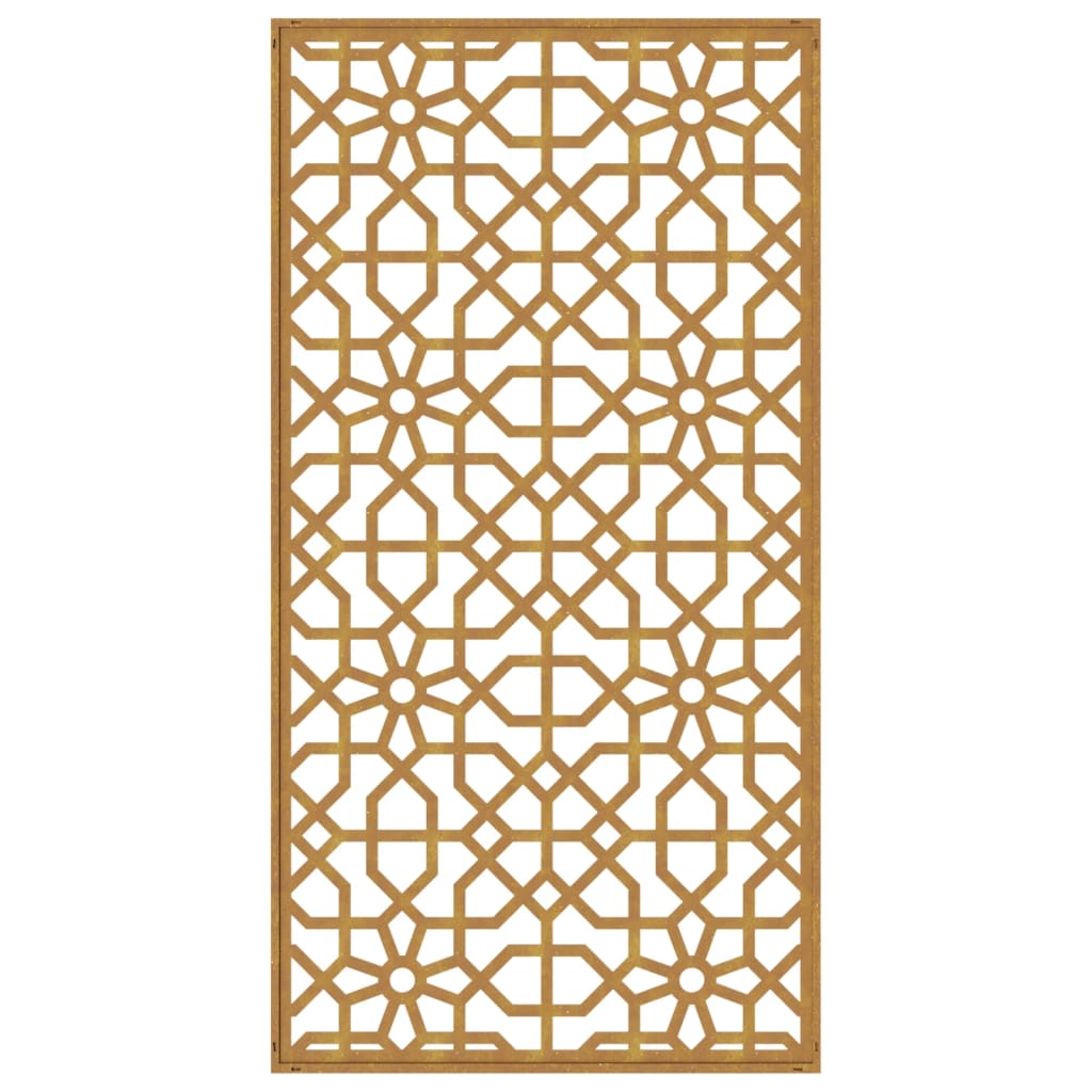 patio-wall-decoration-41-3-x21-7-corten-steel-moorish-design At Willow and Wine USA!