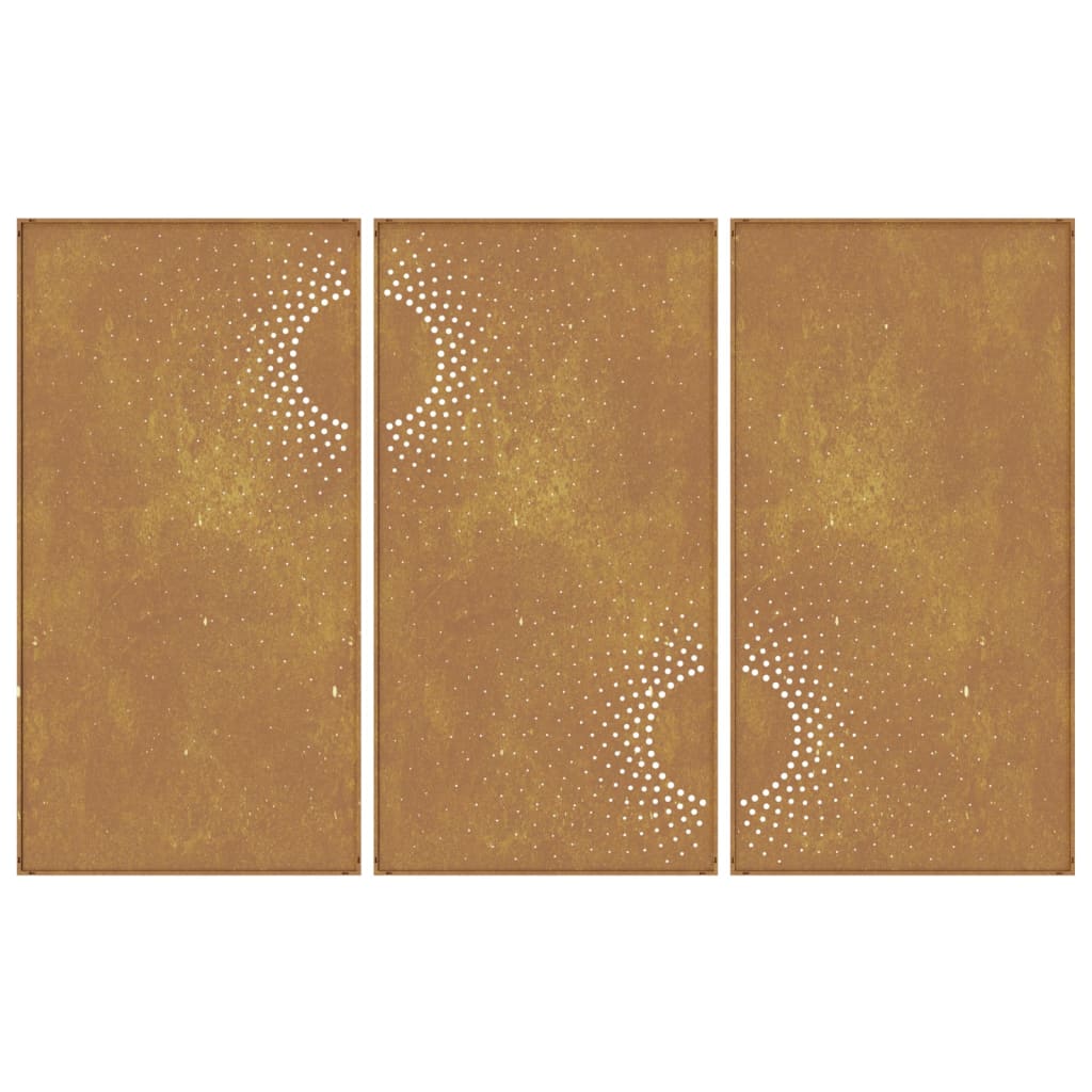 patio-wall-decorations-3-pcs-41-3-x21-7-corten-steel-sun-design At Willow and Wine USA!