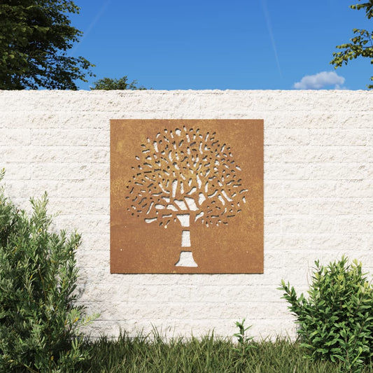 patio-wall-decoration-21-7-x21-7-corten-steel-tree-design At Willow and Wine USA!