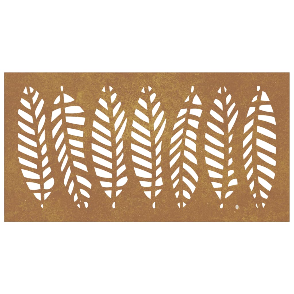 patio-wall-decoration-41-3-x21-7-corten-steel-leaf-design-3 At Willow and Wine USA!