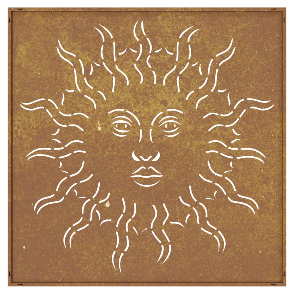 patio-wall-decoration-21-7-x21-7-corten-steel-sun-design-1 At Willow and Wine USA!