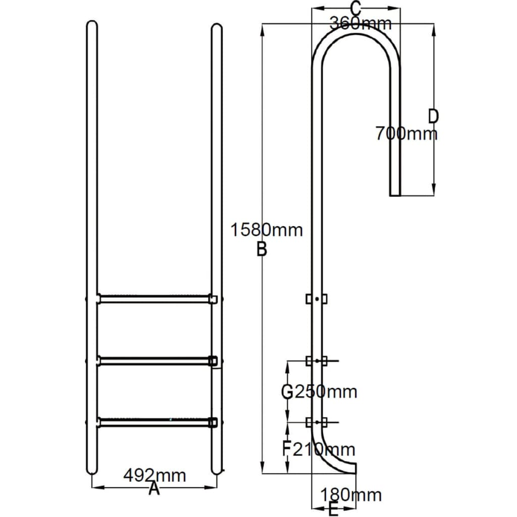 pool-ladder-3-steps-stainless-steel-304-47-2 At Willow and Wine USA!