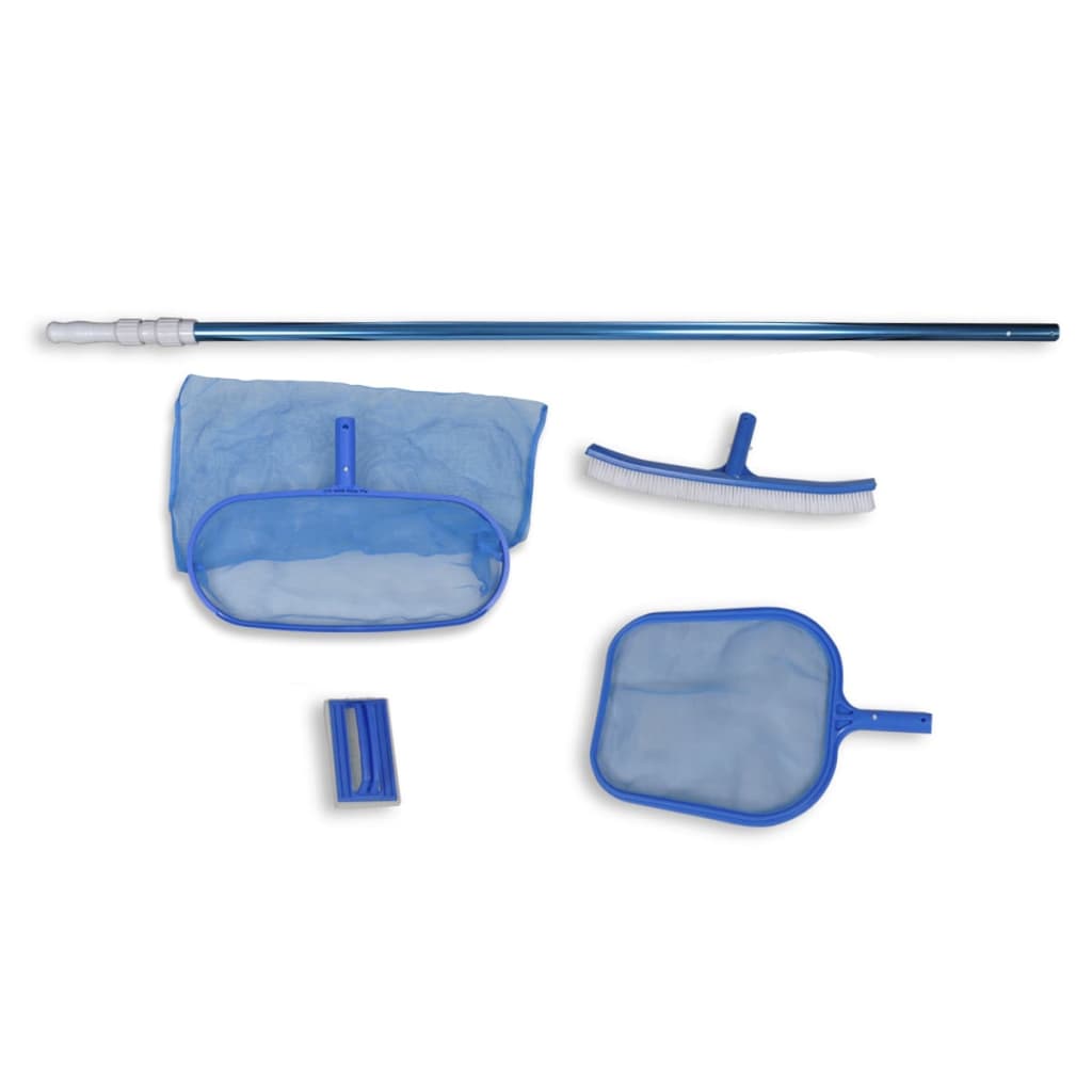 pool-cleaning-set-brush-2-leaf-skimmers-1-telescopic-pole At Willow and Wine USA!