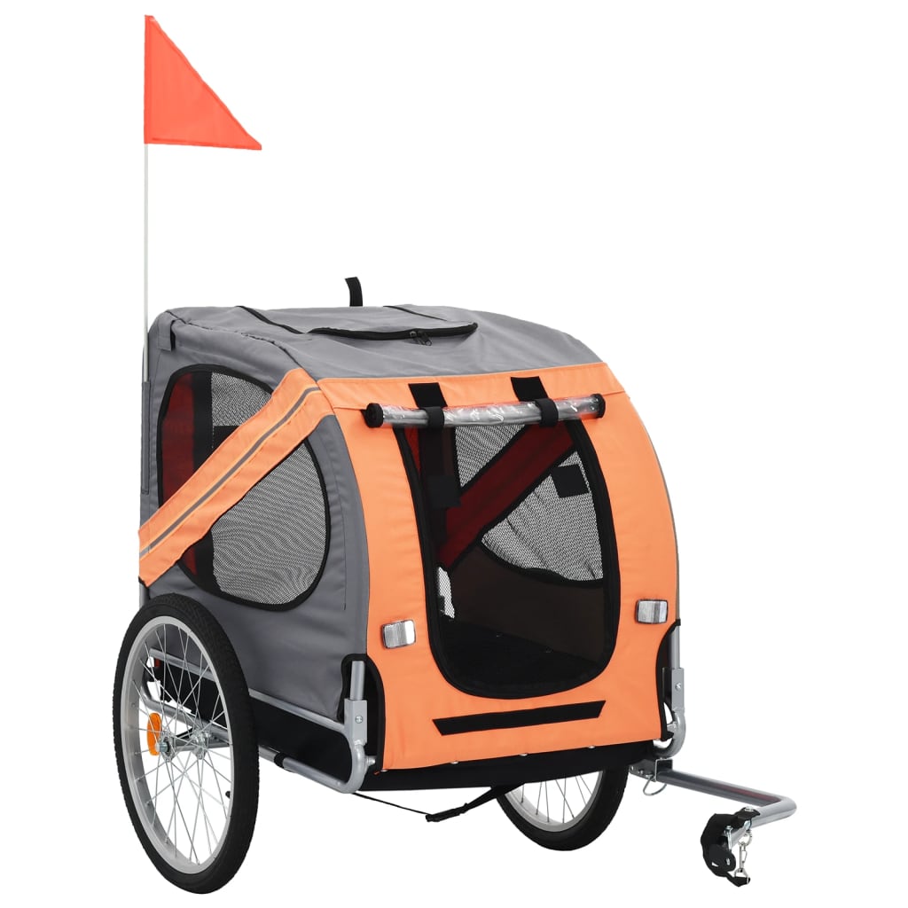 pet-bike-trailer-red-and-black At Willow and Wine USA!