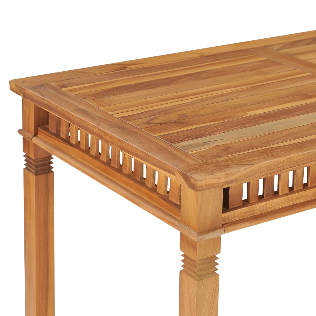 patio-dining-table-47-2-x25-6-x31-5-solid-teak-wood At Willow and Wine USA!