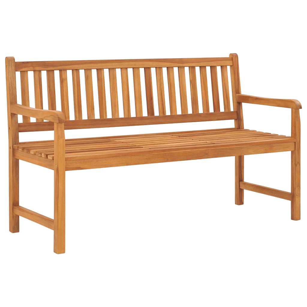 3-seater-patio-bench-with-table-59-1-solid-teak-wood-1 At Willow and Wine USA!