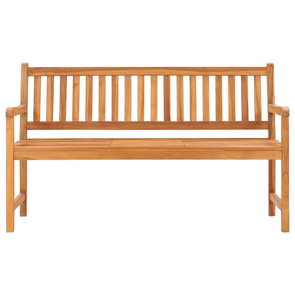 3-seater-patio-bench-with-table-59-1-solid-teak-wood-1 At Willow and Wine USA!