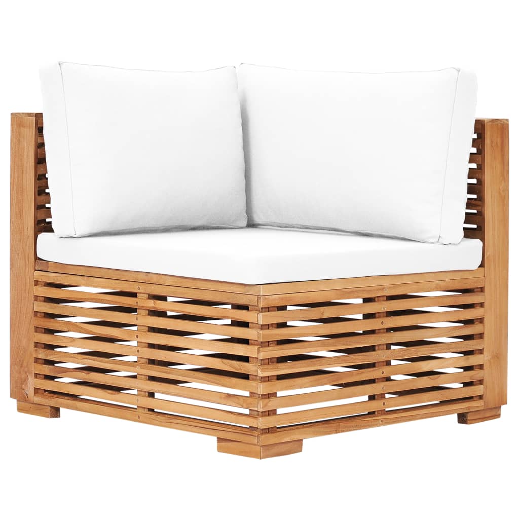 patio-table-and-footrest-set-dark-gray-cushion-solid-teak-wood At Willow and Wine USA!