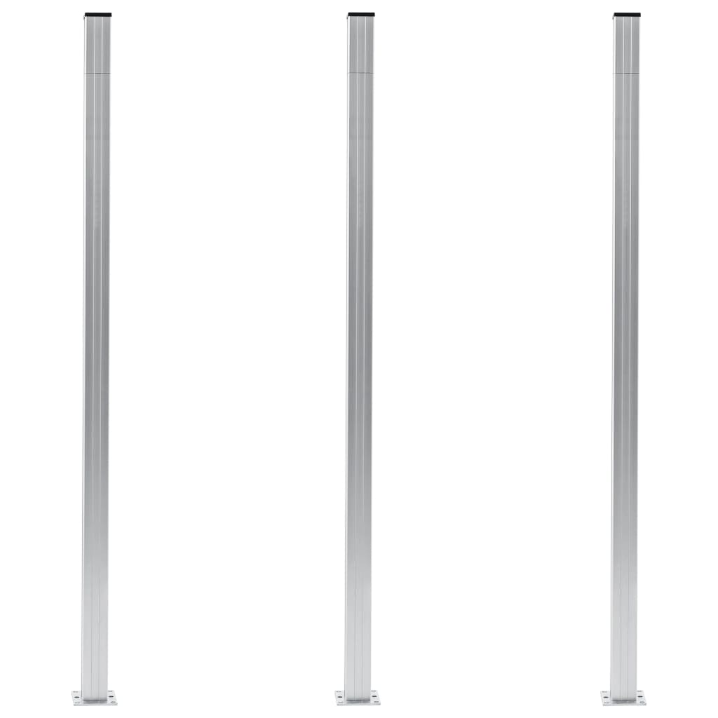 fence-posts-3-pcs-aluminum-72-8 At Willow and Wine USA!