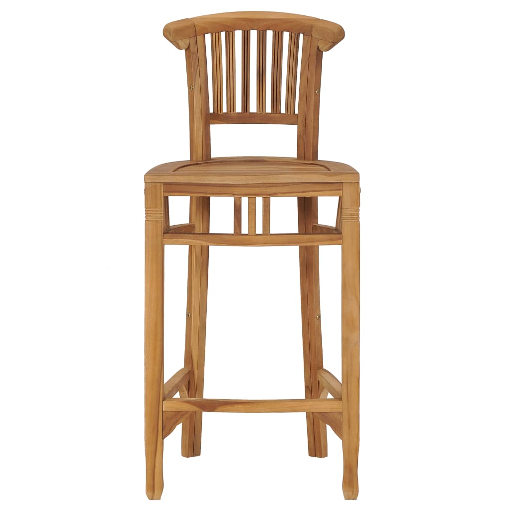 bar-stool-solid-teak-wood At Willow and Wine USA!